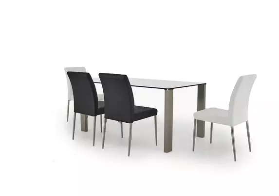 Fuze grey store dining table