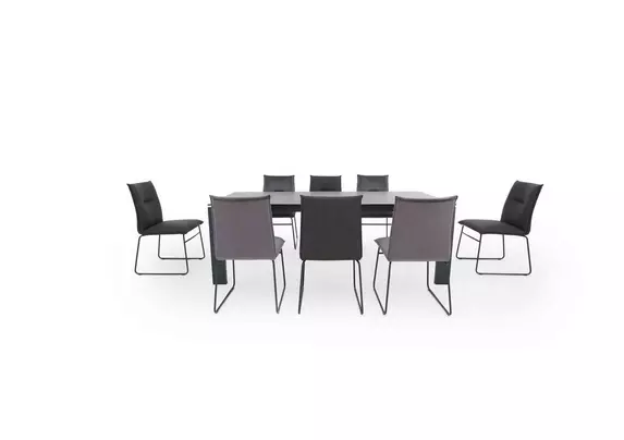 Ski leg store dining table