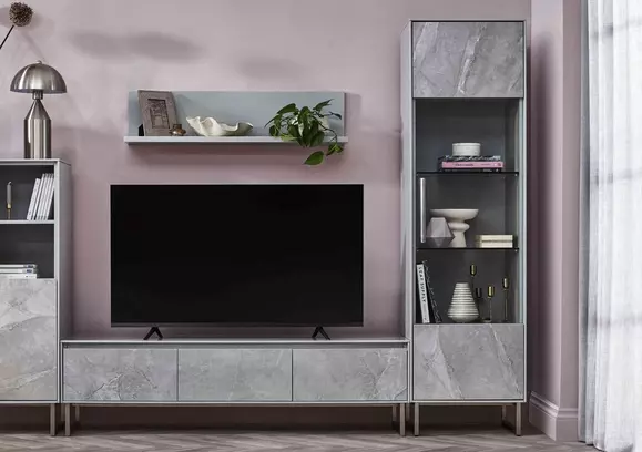 Silver cabinets deals for living room