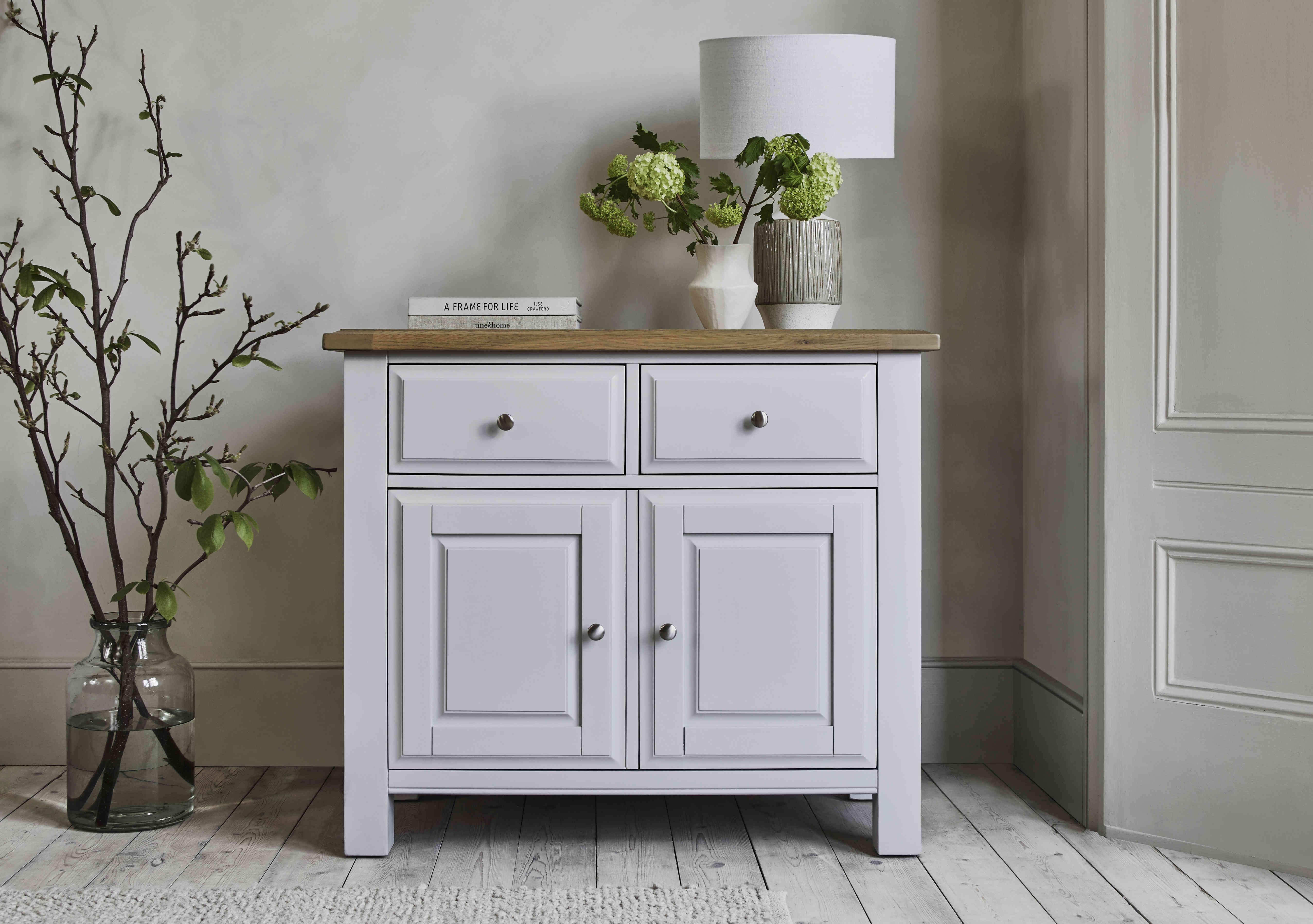 Small white on sale hallway unit