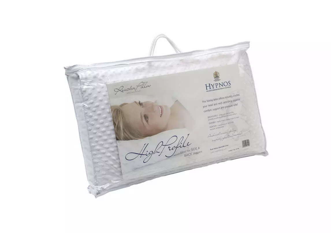 Hypnos low 2025 profile latex pillow