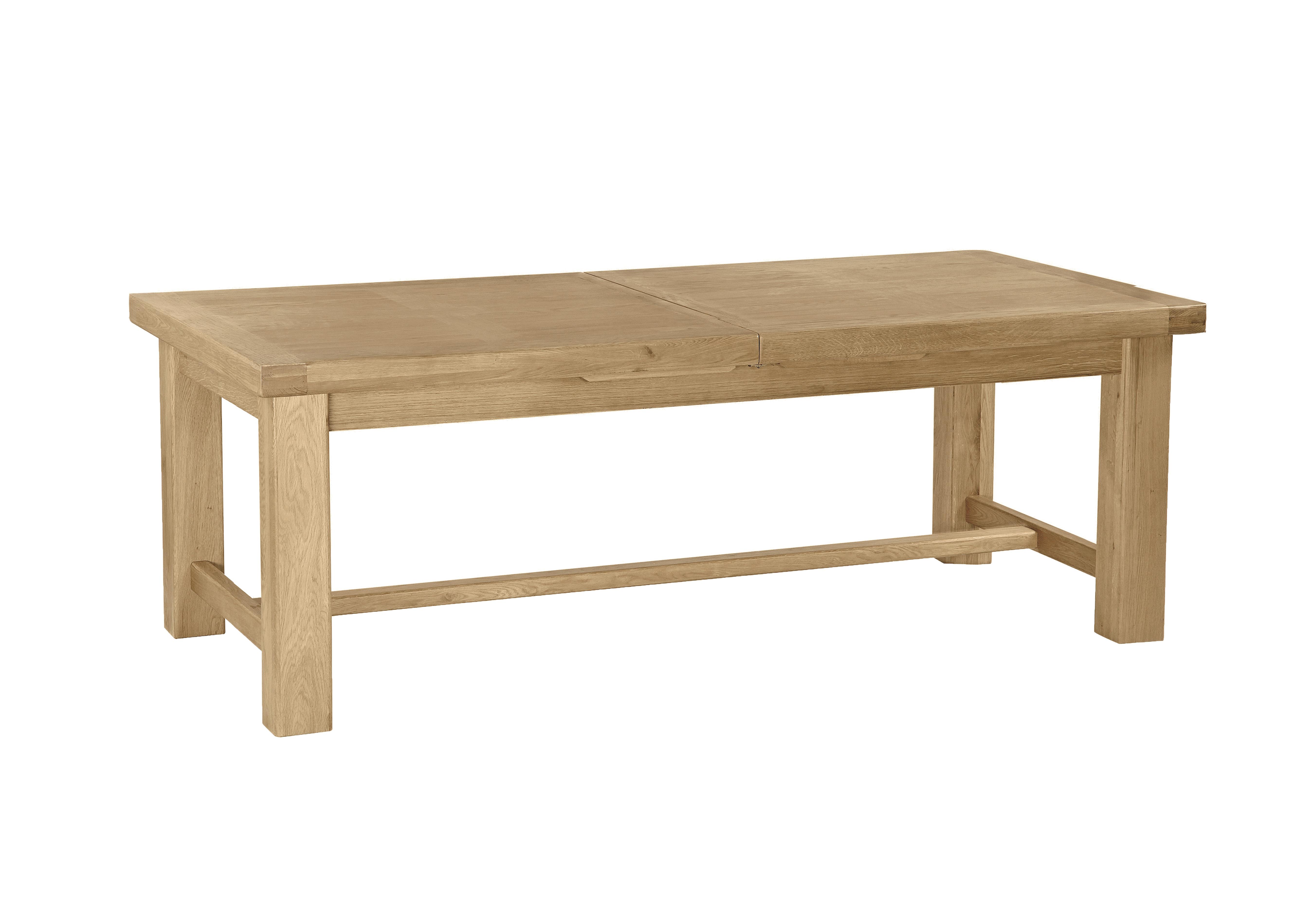 Keating Four Leg Large Extending Dining Table Furniture Village