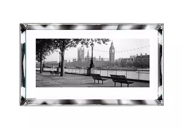 Mirror deals framed pictures