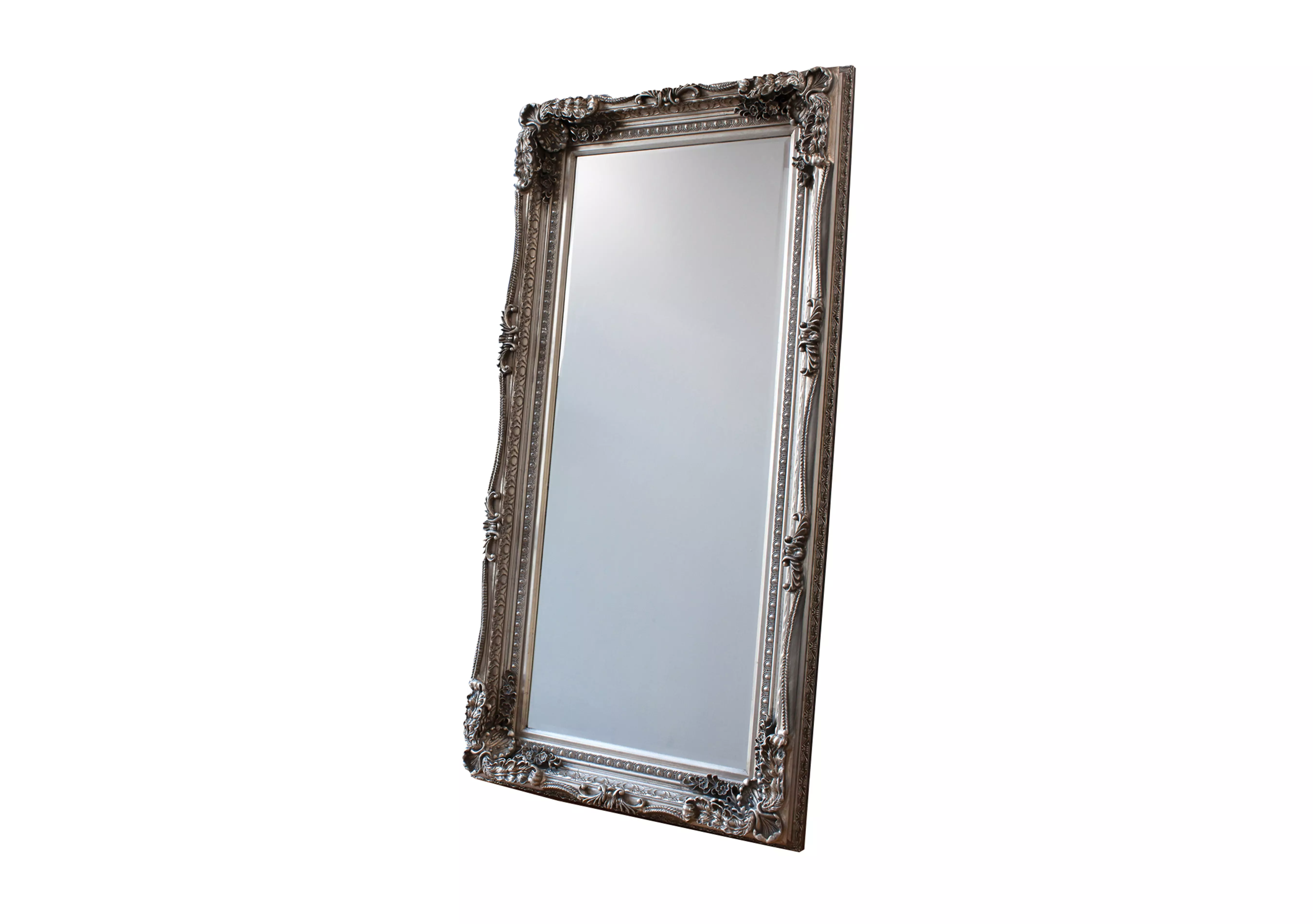 Silver Mirrors Wall Full Length Large Furniture Village