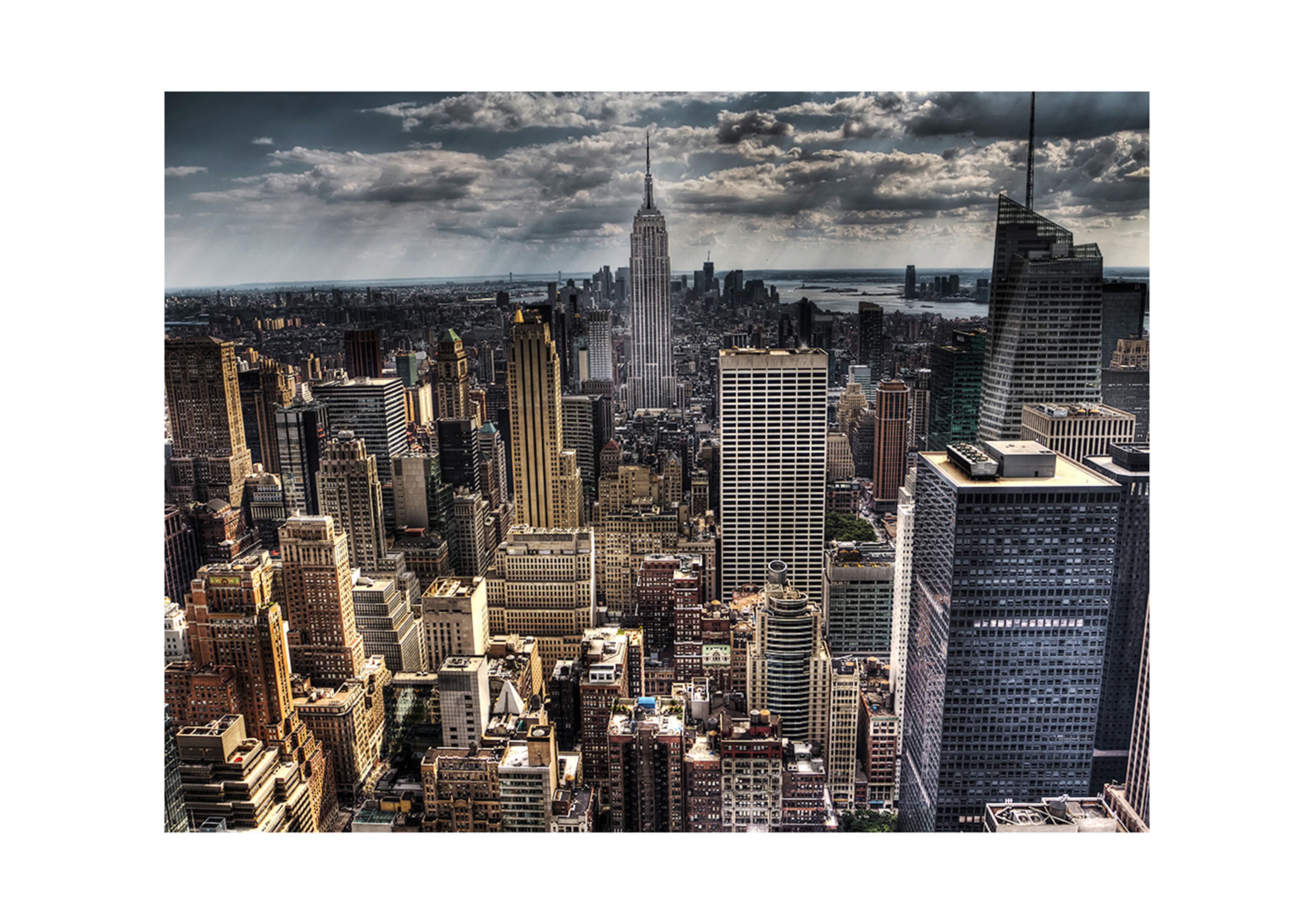 Manhattan Glass Wall Art Furniture Village