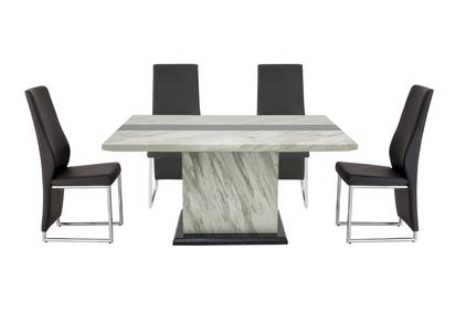 Mont Blanc Dining Table And 4 Chairs Furniture Village