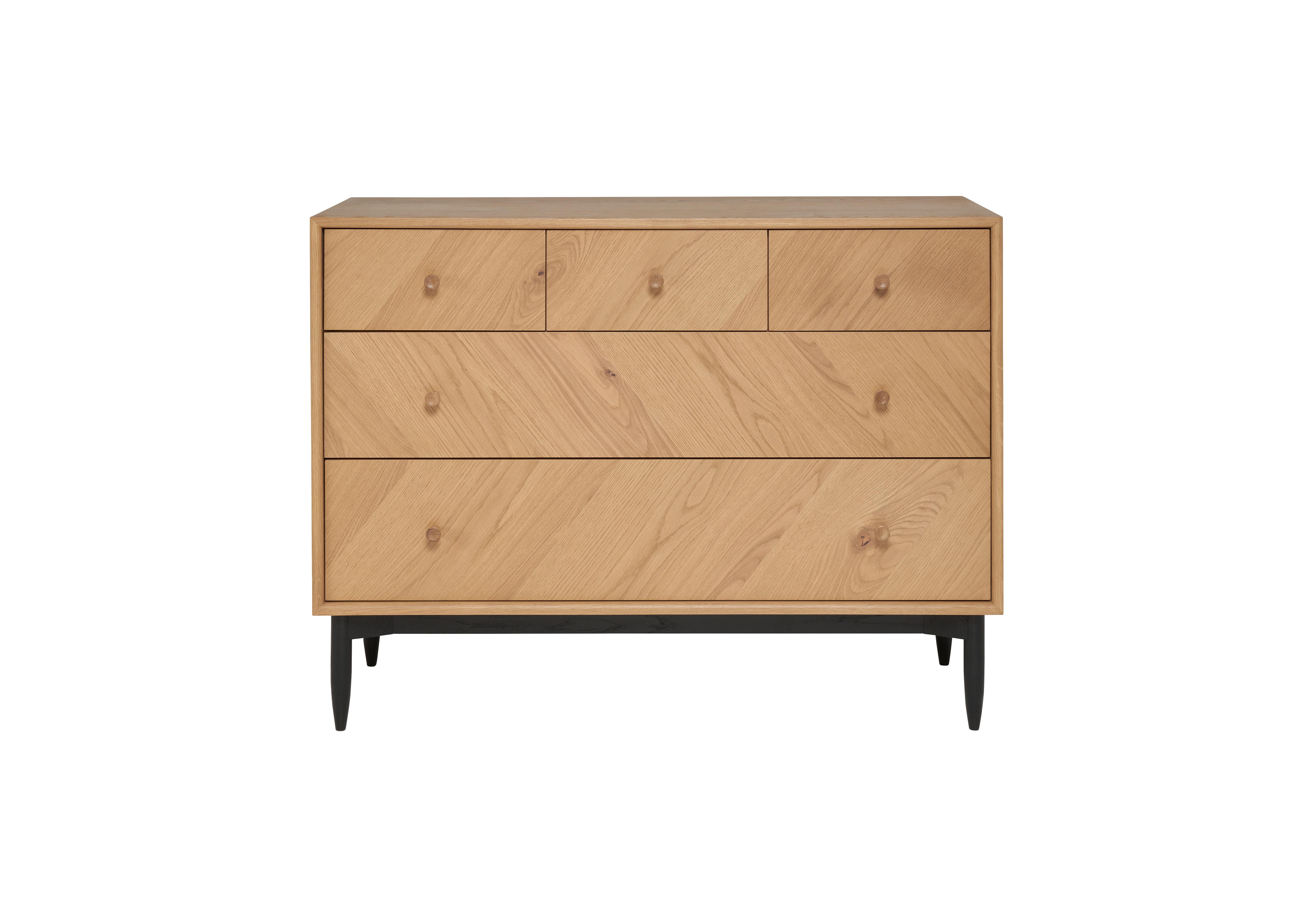 Monza 5 Drawer Wide Chest Of Drawers Ercol Furniture Village