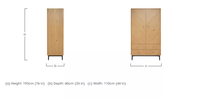 Ercol deals monza wardrobe