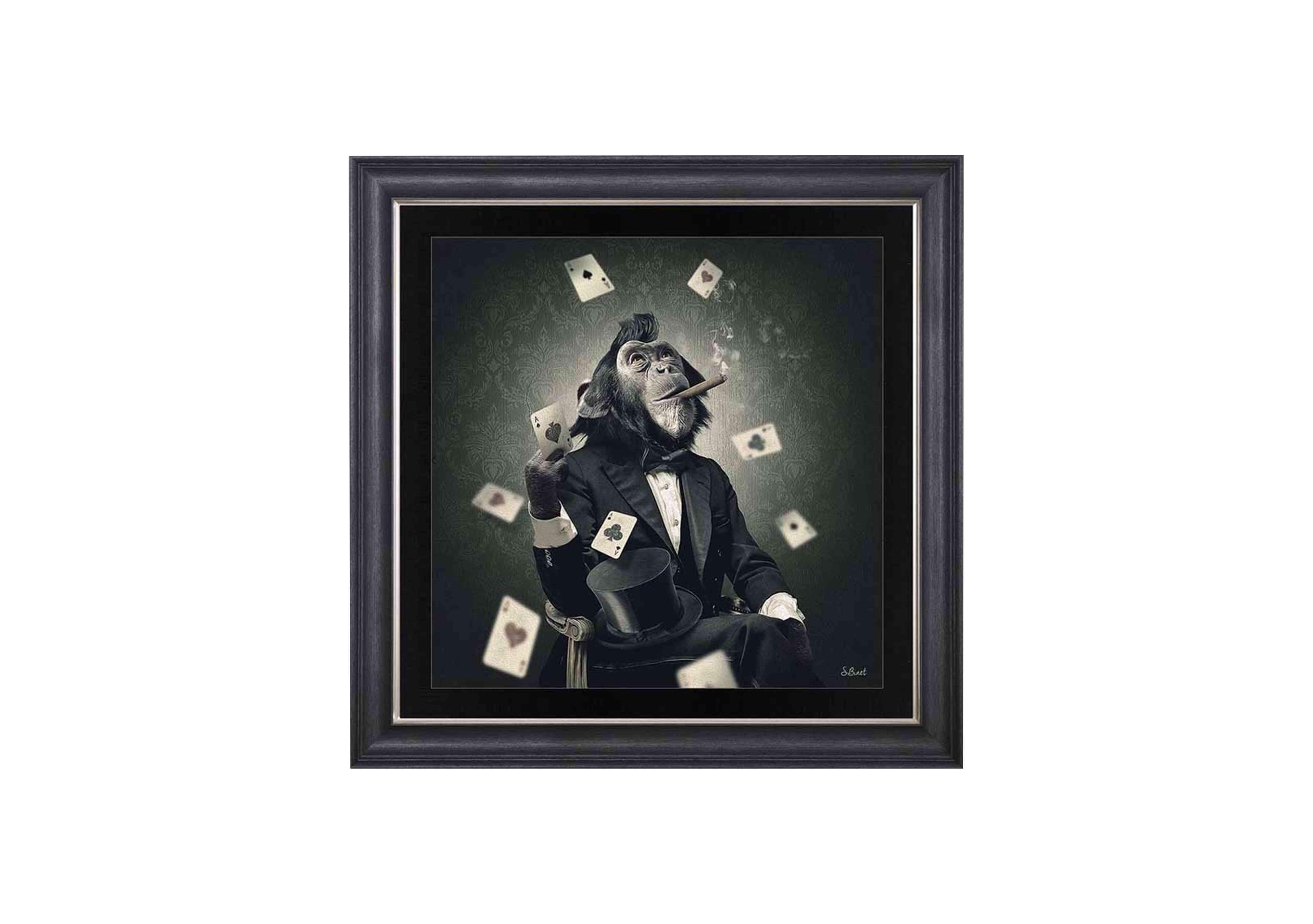 Monkey Poker Framed Art Furniture Village