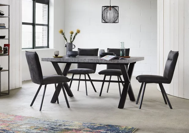 Moon Small Dining Table And 4 Chairs Furniture Village