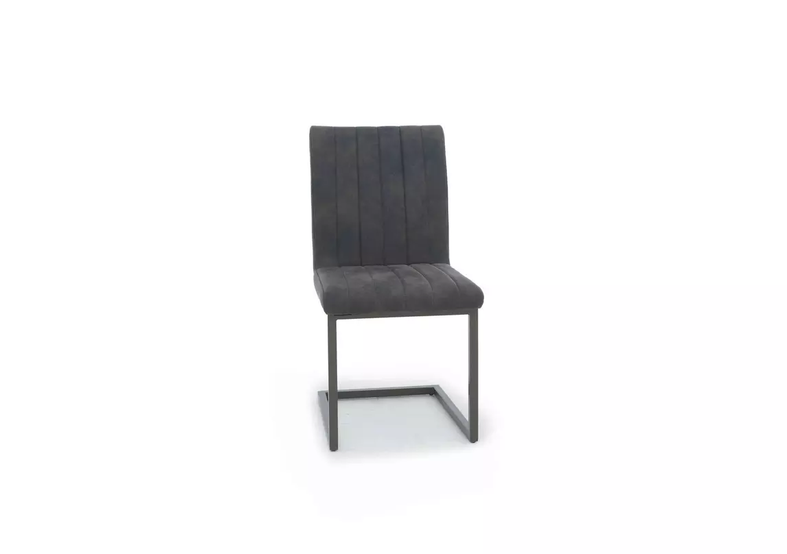 Black deals cantilever chair