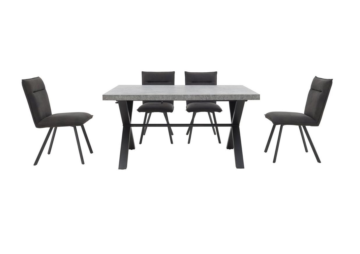 moon small dining table and 4 chairs