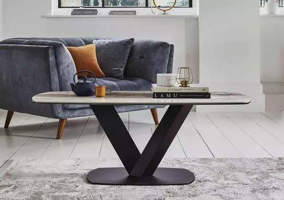 living room tables with stools