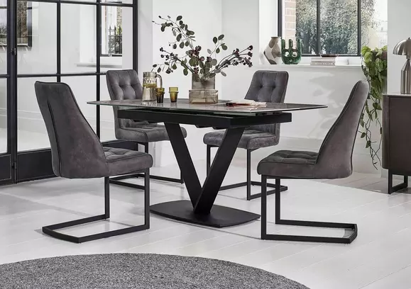 Dining table and chairs deals furniture village