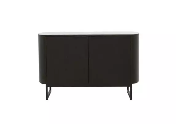 Black narrow outlet sideboard