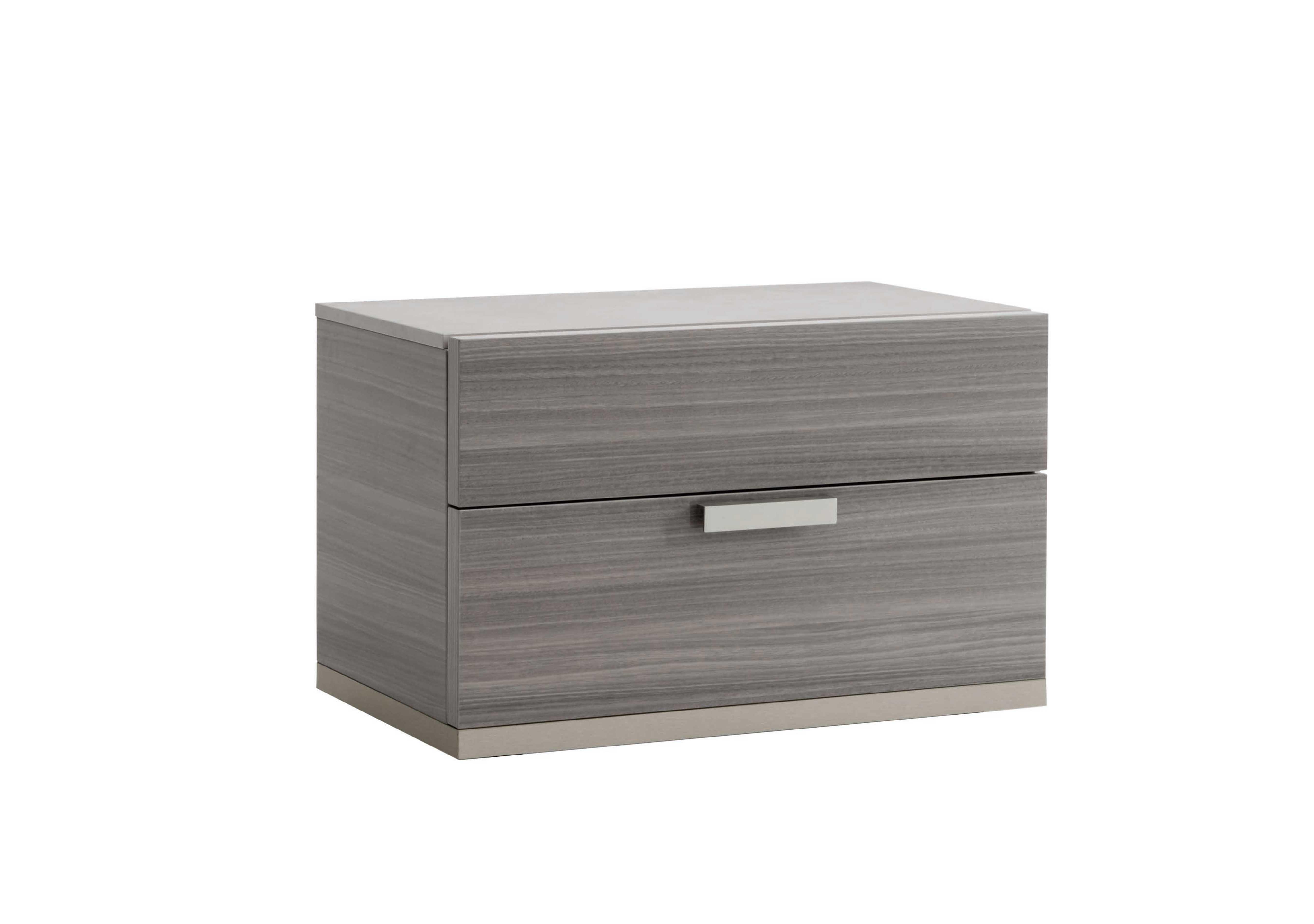 Movado 2 Drawer Wide Bedside ALF Furniture Village