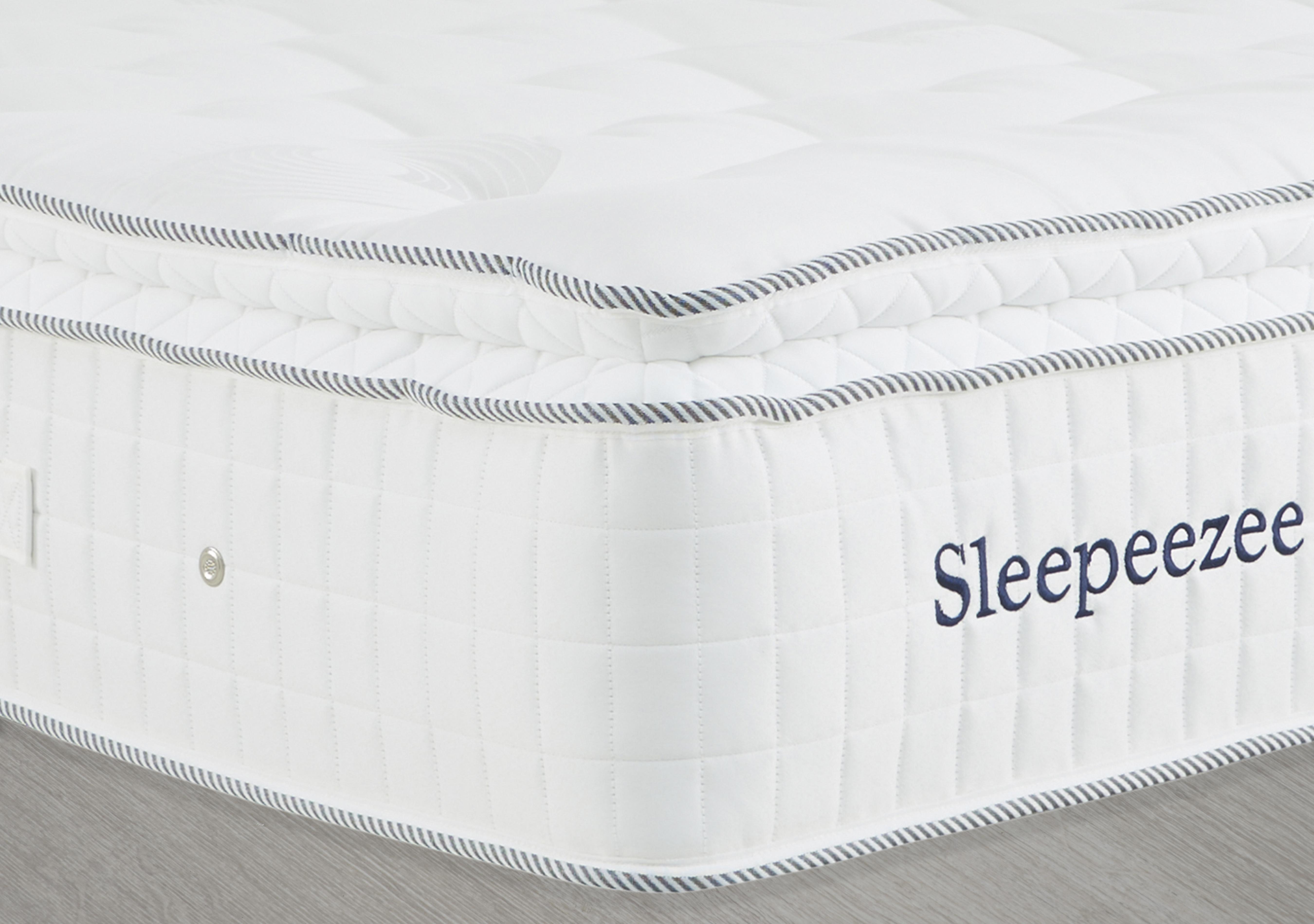Natural Touch 2000 Pillowtop Zip and Link Mattress Sleepeezee