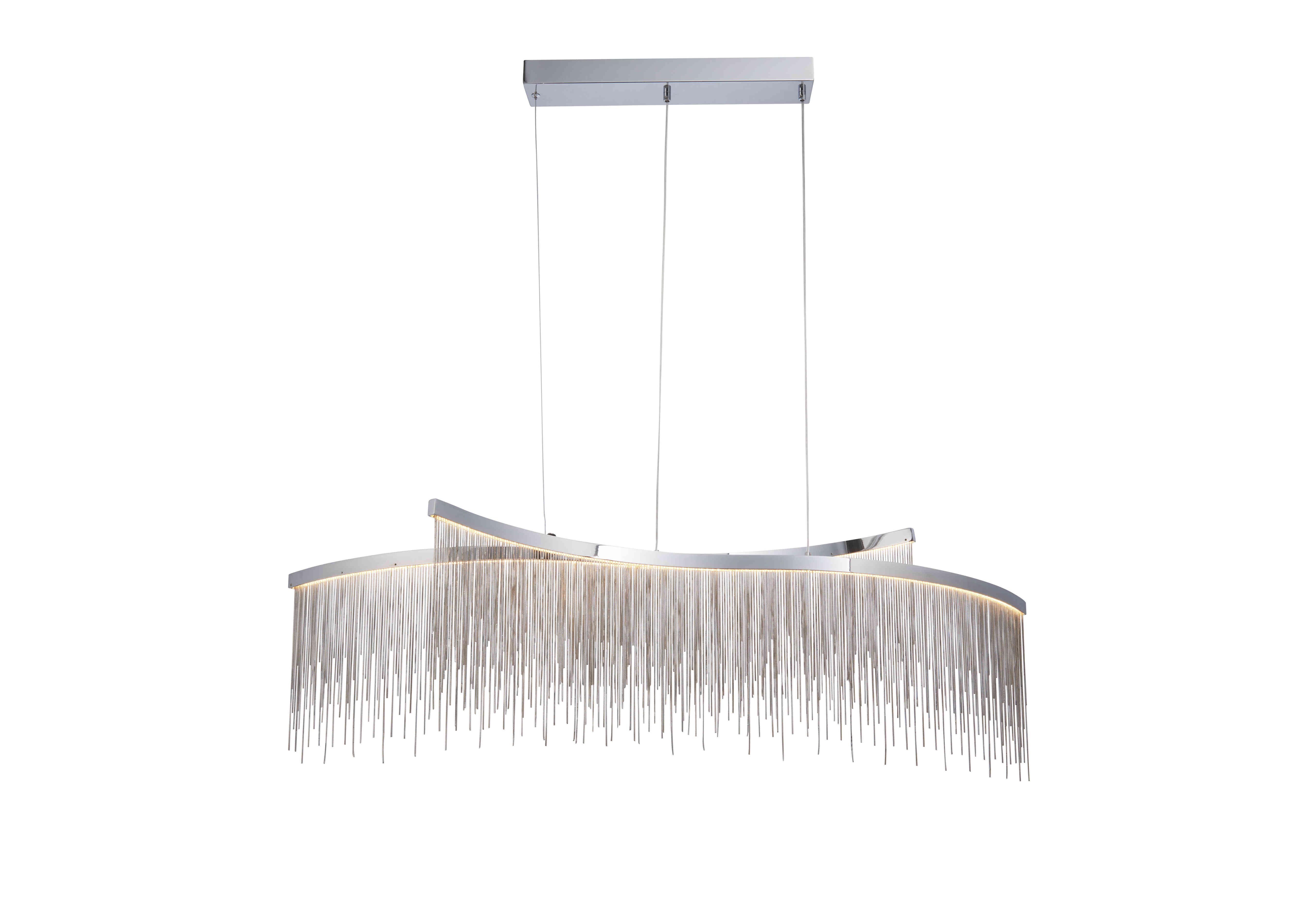 Ophelia 1 Light Pendant - Furniture Village