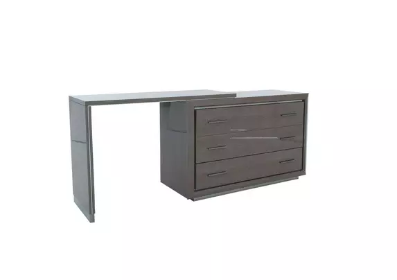 Dresser with store desk extension