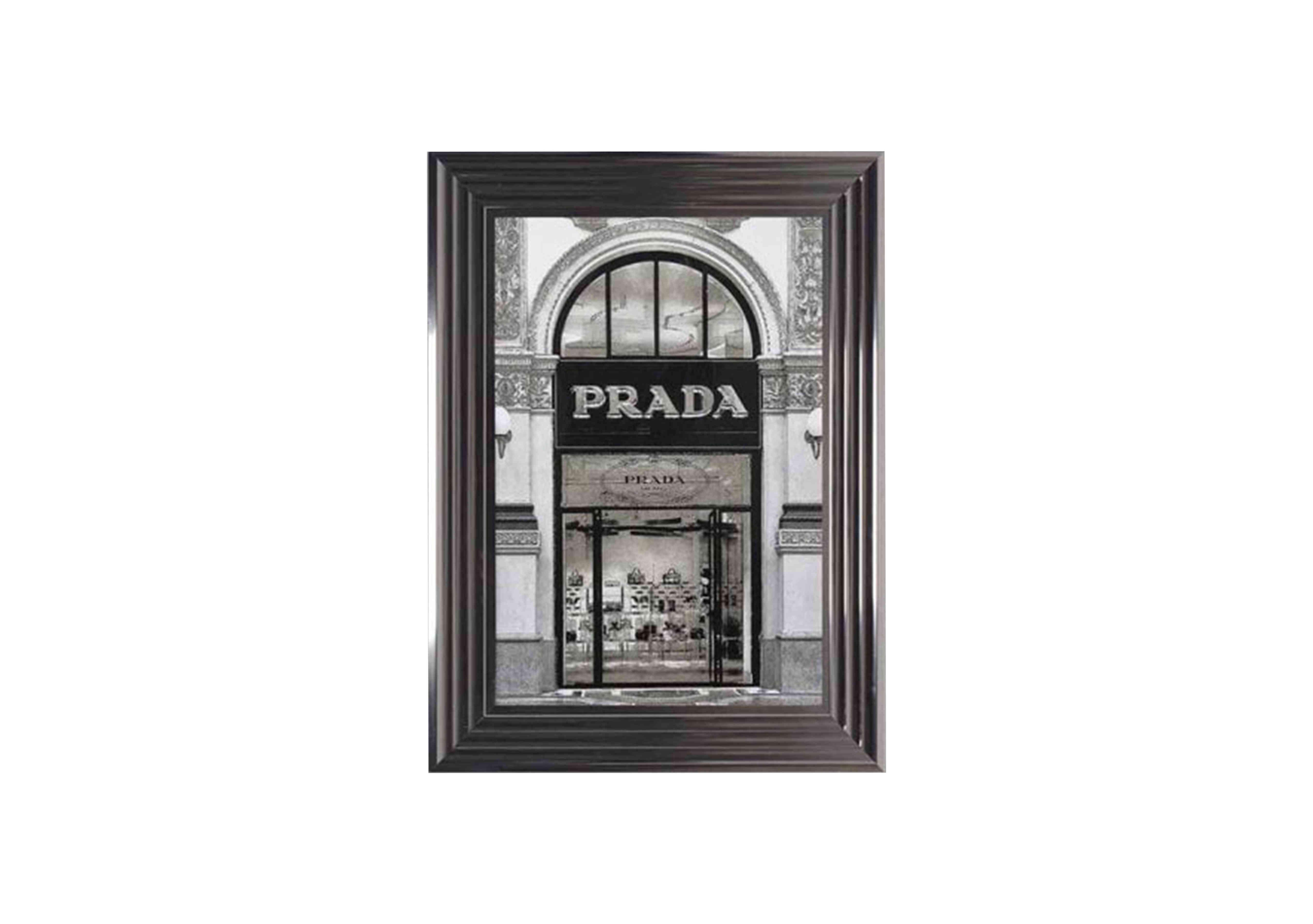 Prada Shop Front Framed Art - Furniture Village