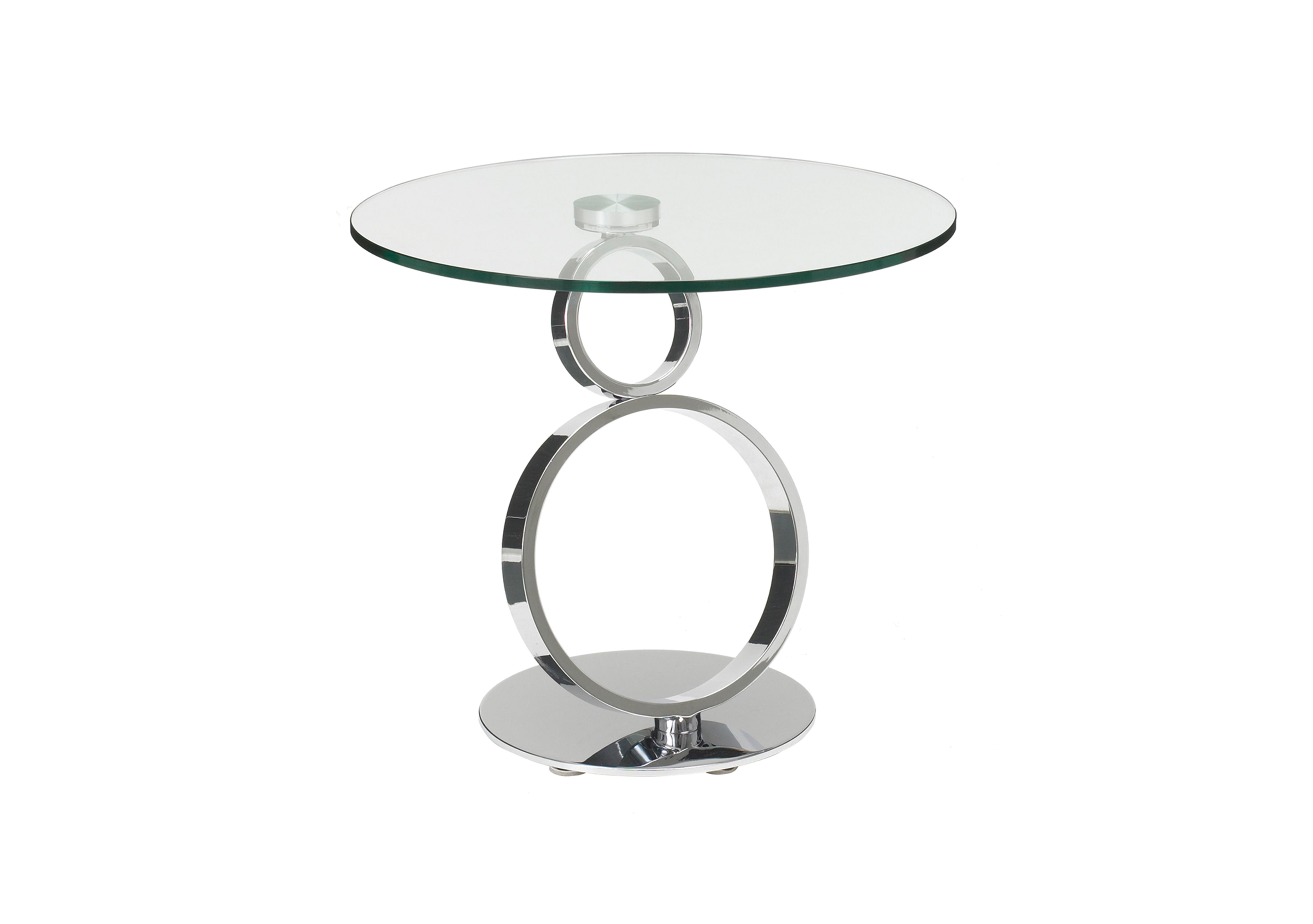 circle lamp table