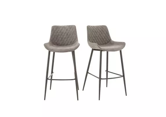 Faux leather bar discount stools with backs