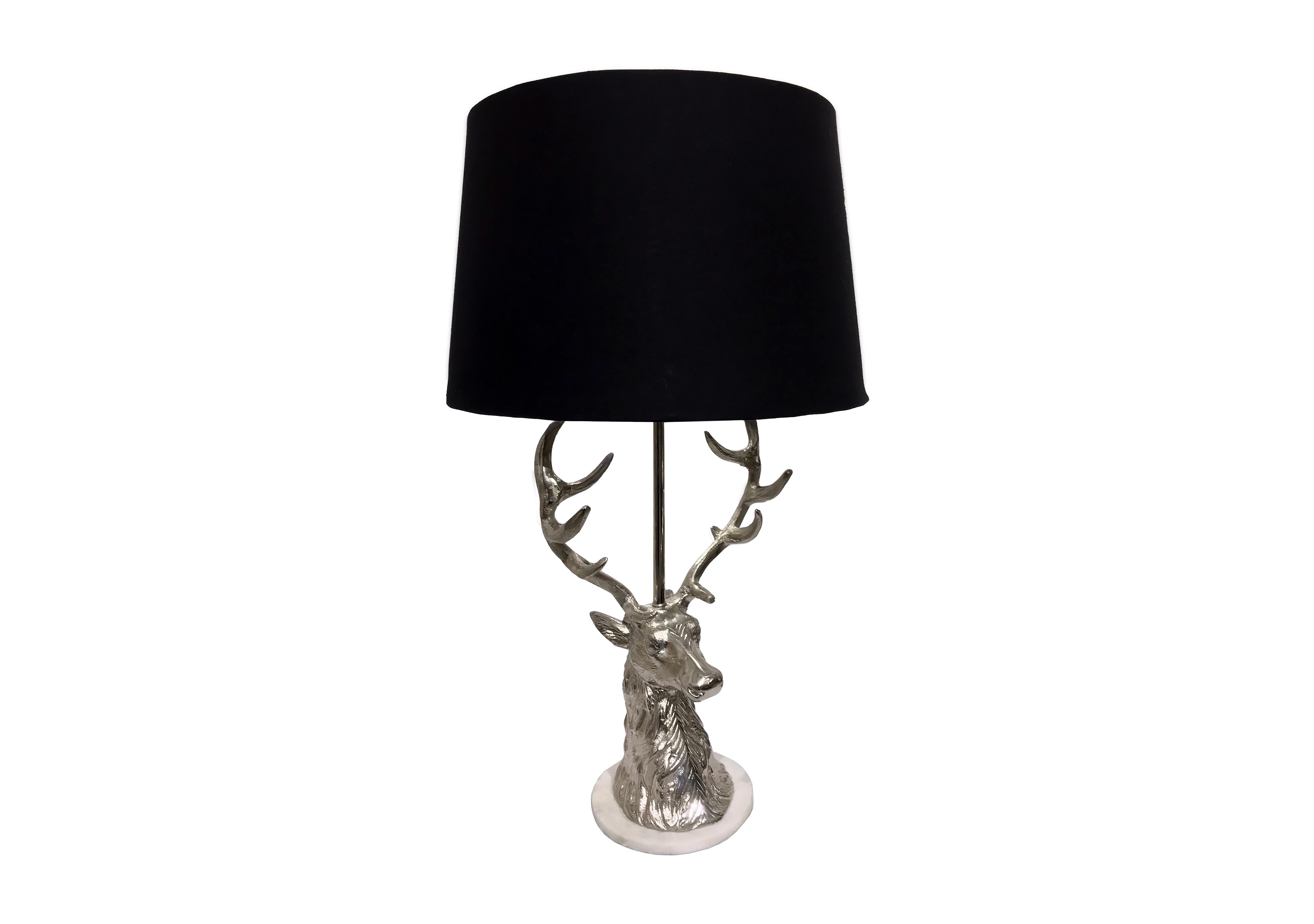 Stag Head Table Lamp Furniture Village