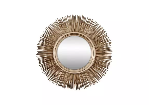 Sunburst Mirror Antique Silver Furniture Village