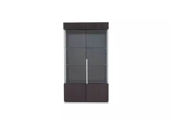 Horizontal curio online cabinet