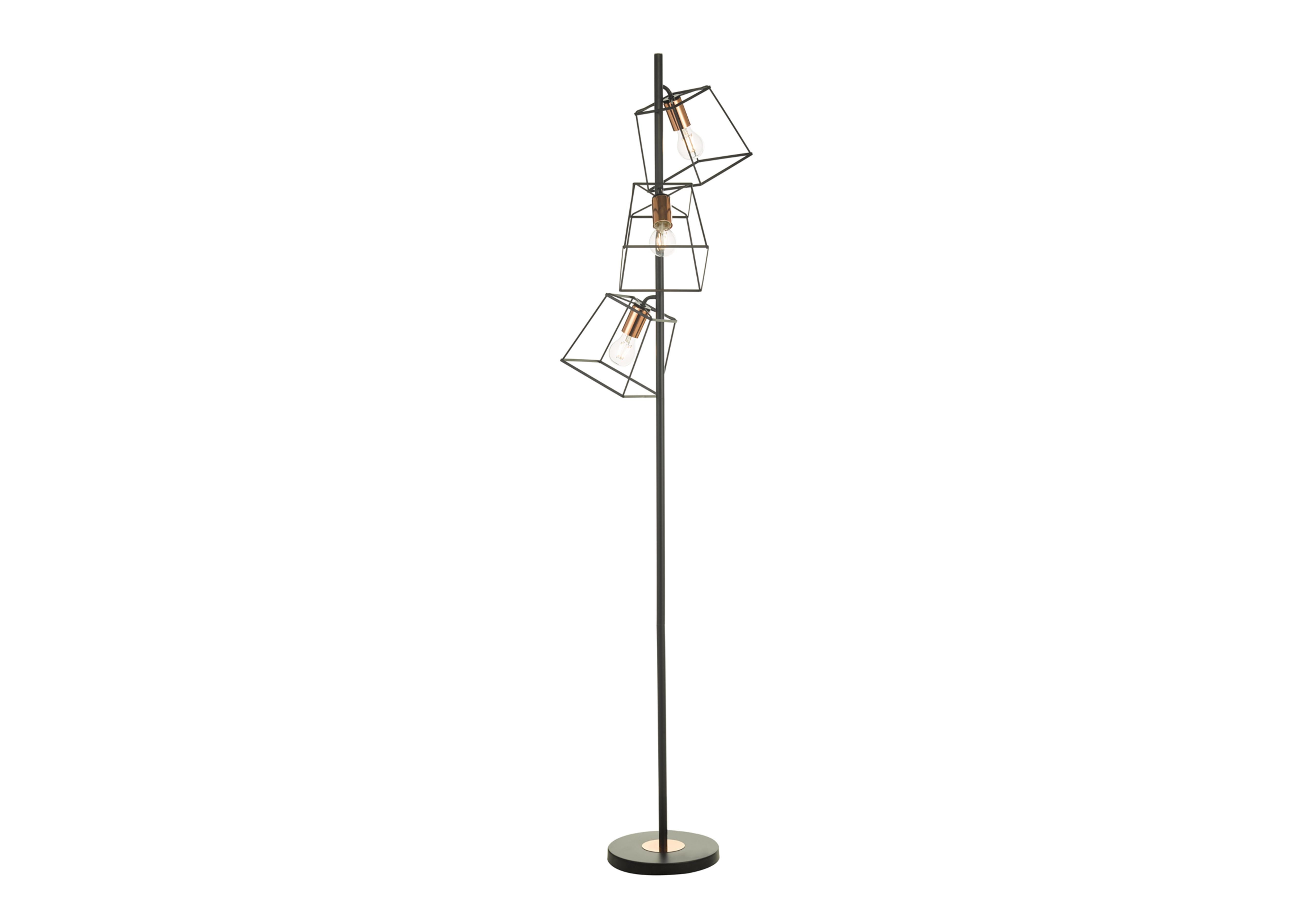 Tower 3 Light Floor Lamp Furniture Village