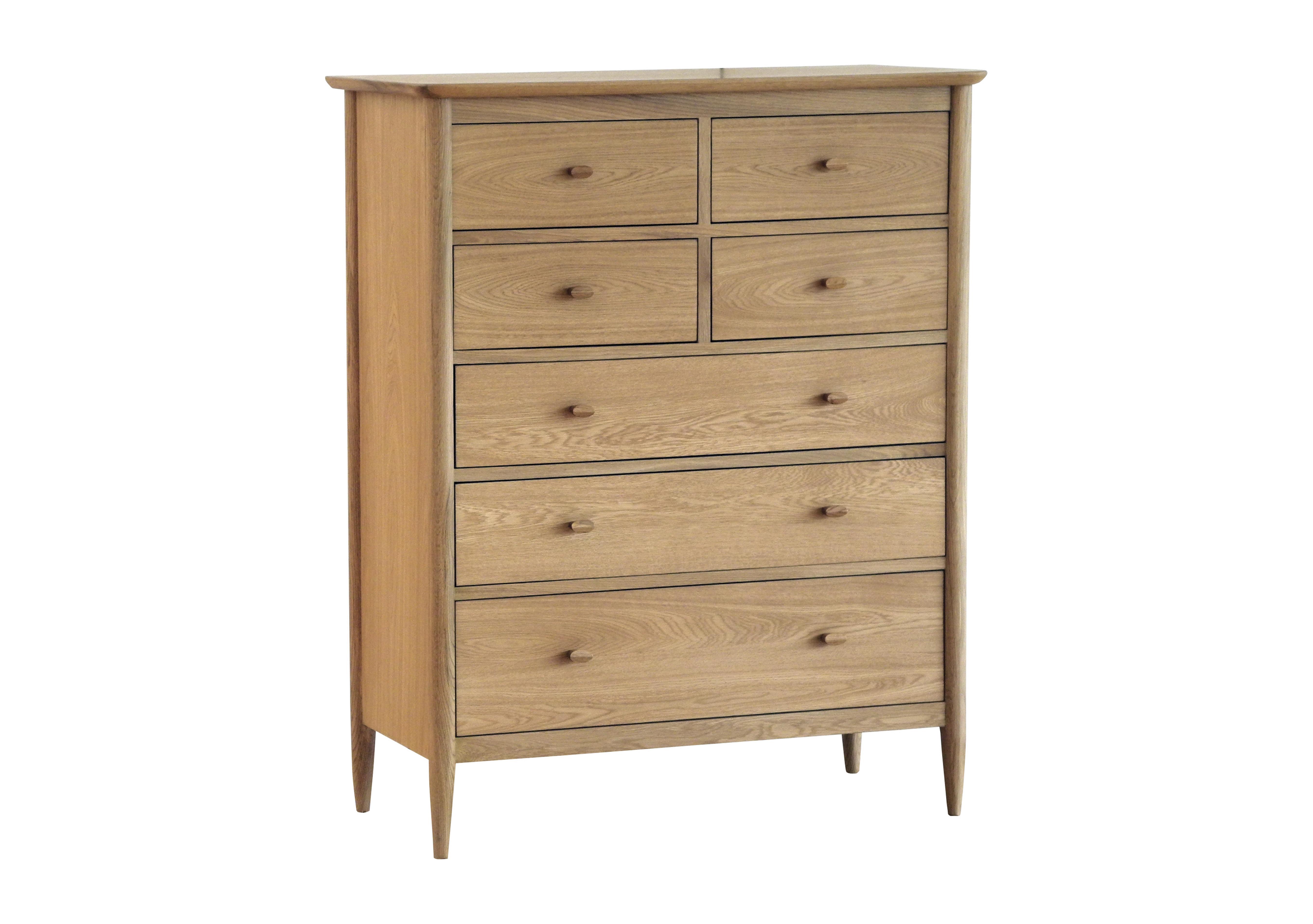 Next oak chest on sale of drawers