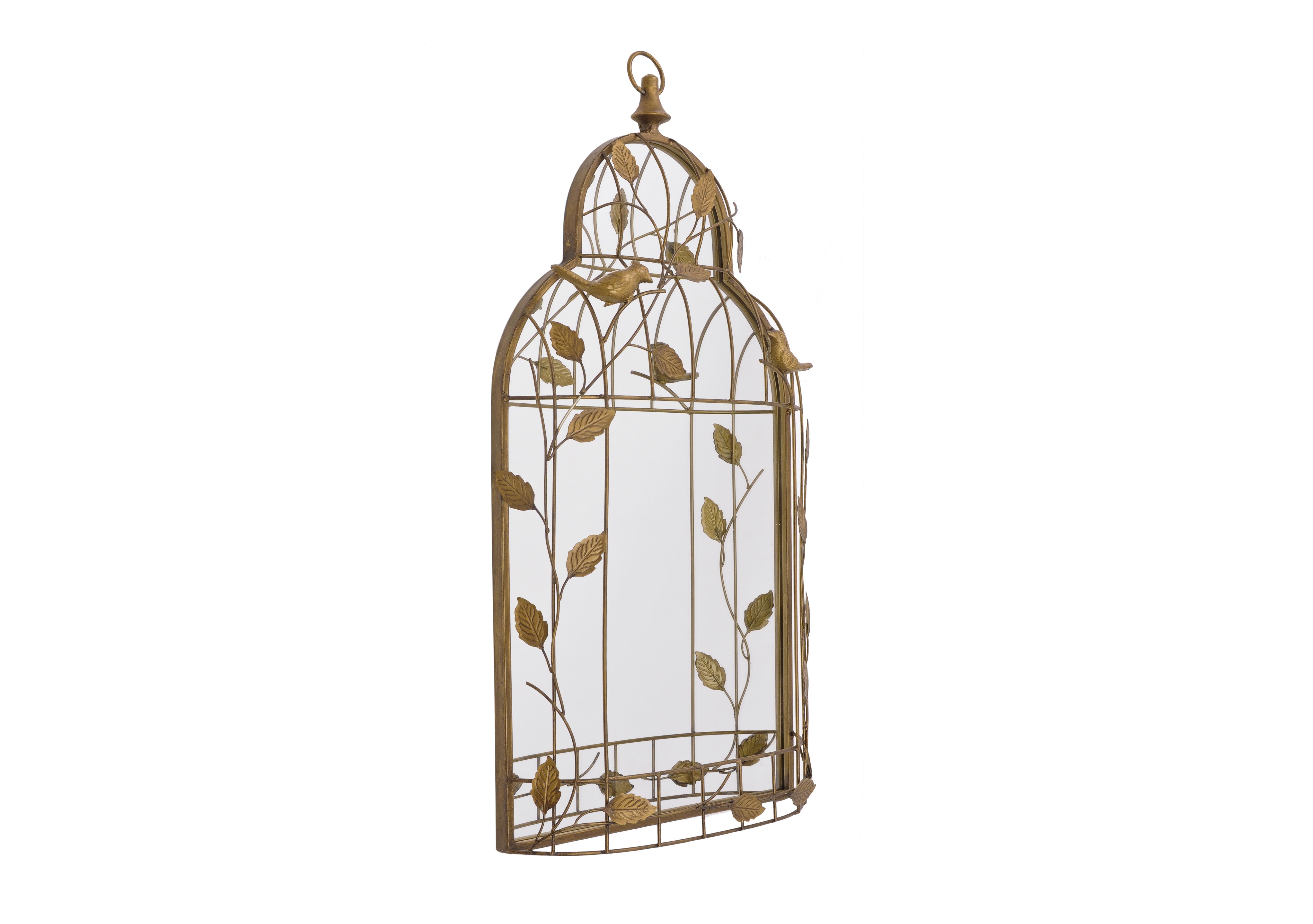 bird cage mirror