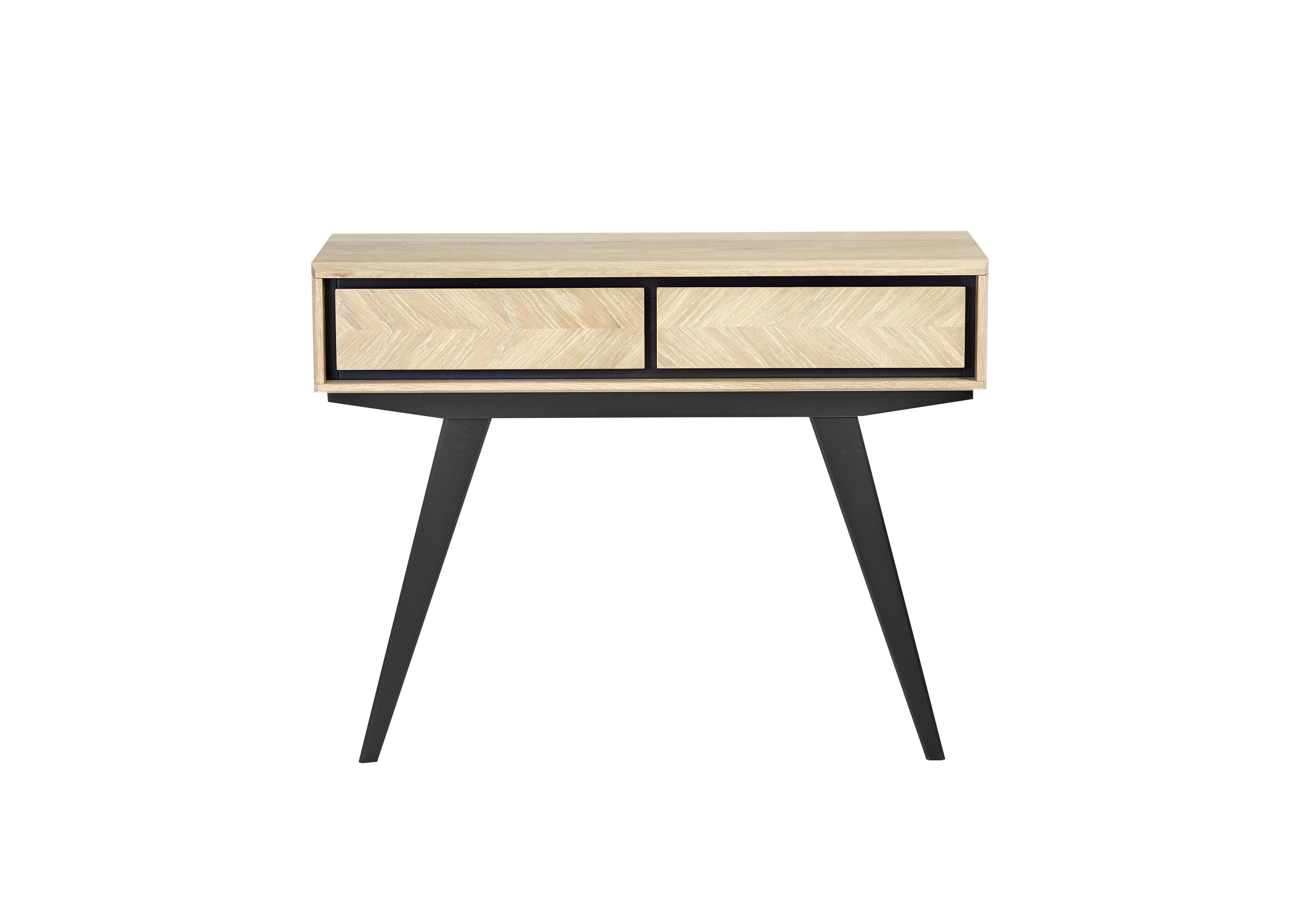 Velodrome Console Table with Drawers Furniture Village