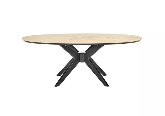 Velodrome Oval Coffee Table Furniture Village