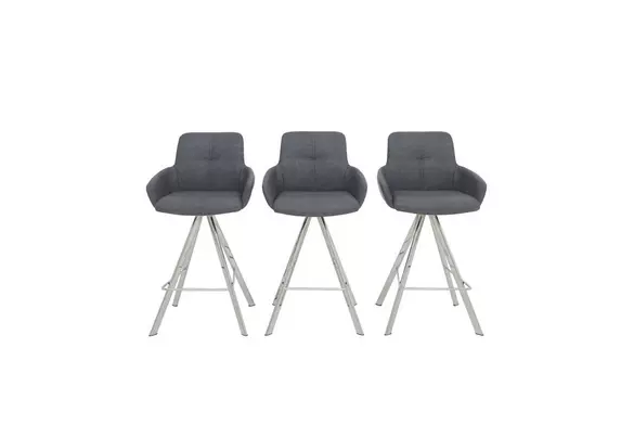 Swivel bar chairs online with arms