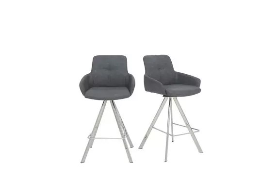 Faux leather deals swivel bar stools