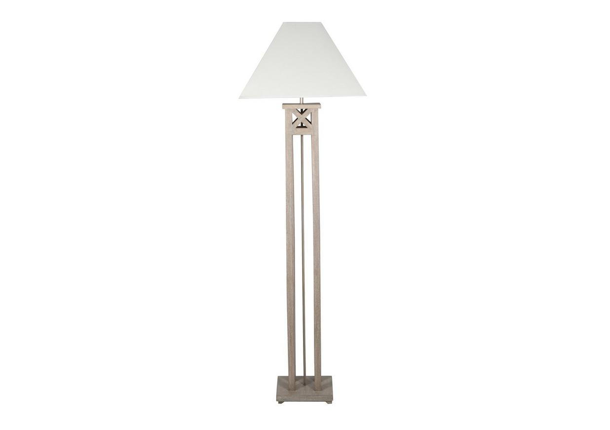 Vintage Wood Column Floor Lamp Furniture Village For added style and function, try a shelf floor lamp! vintage wood column floor lamp