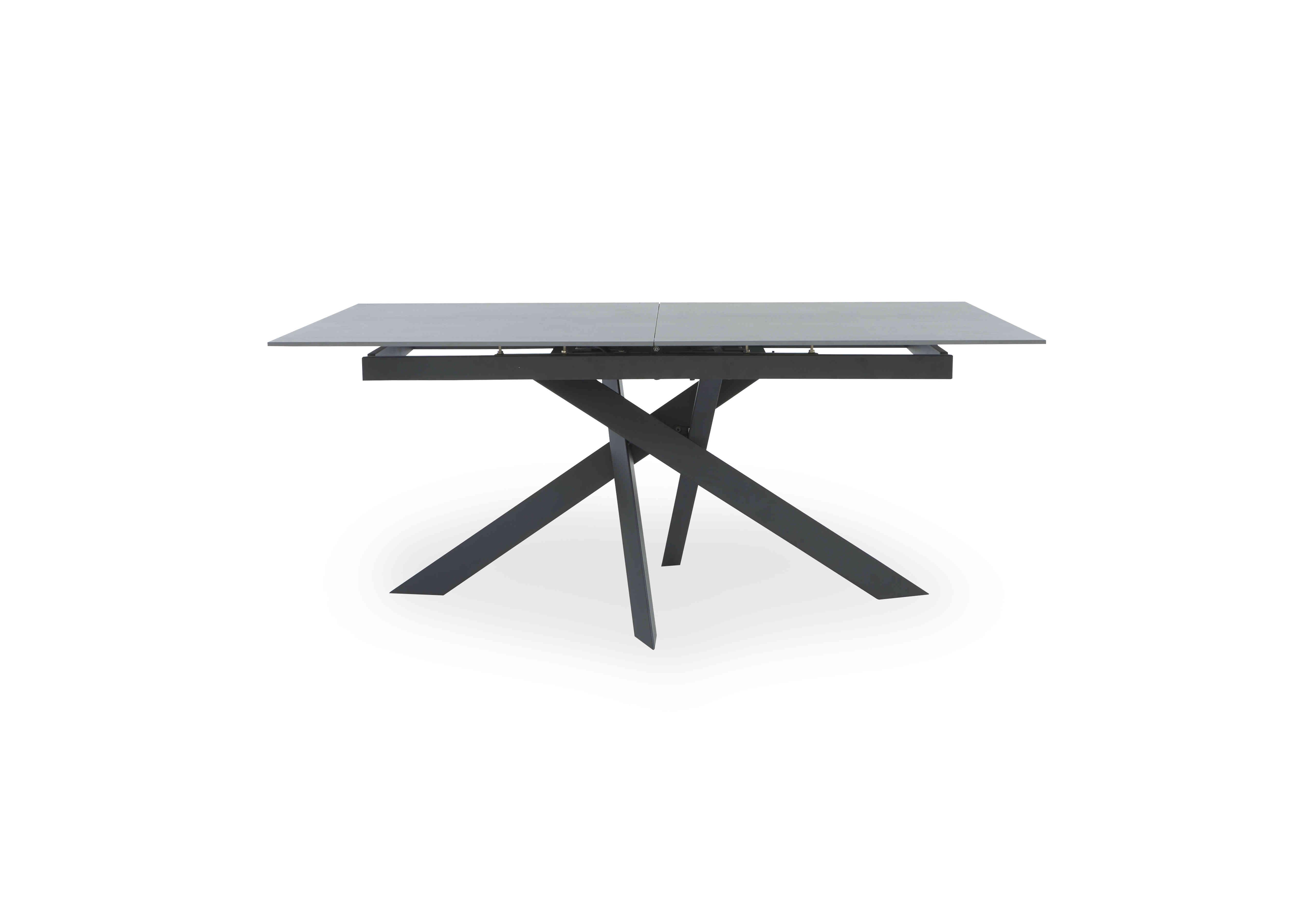 Warrior Grey Extending Dining Table - Furniture Village
