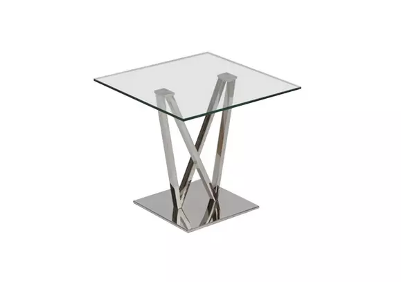 Glass side deals tables living room