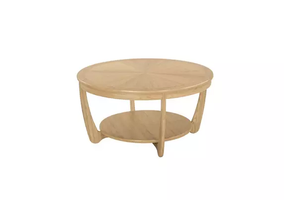 Shades Sunburst Top Round Coffee Table Nathan Furniture Village
