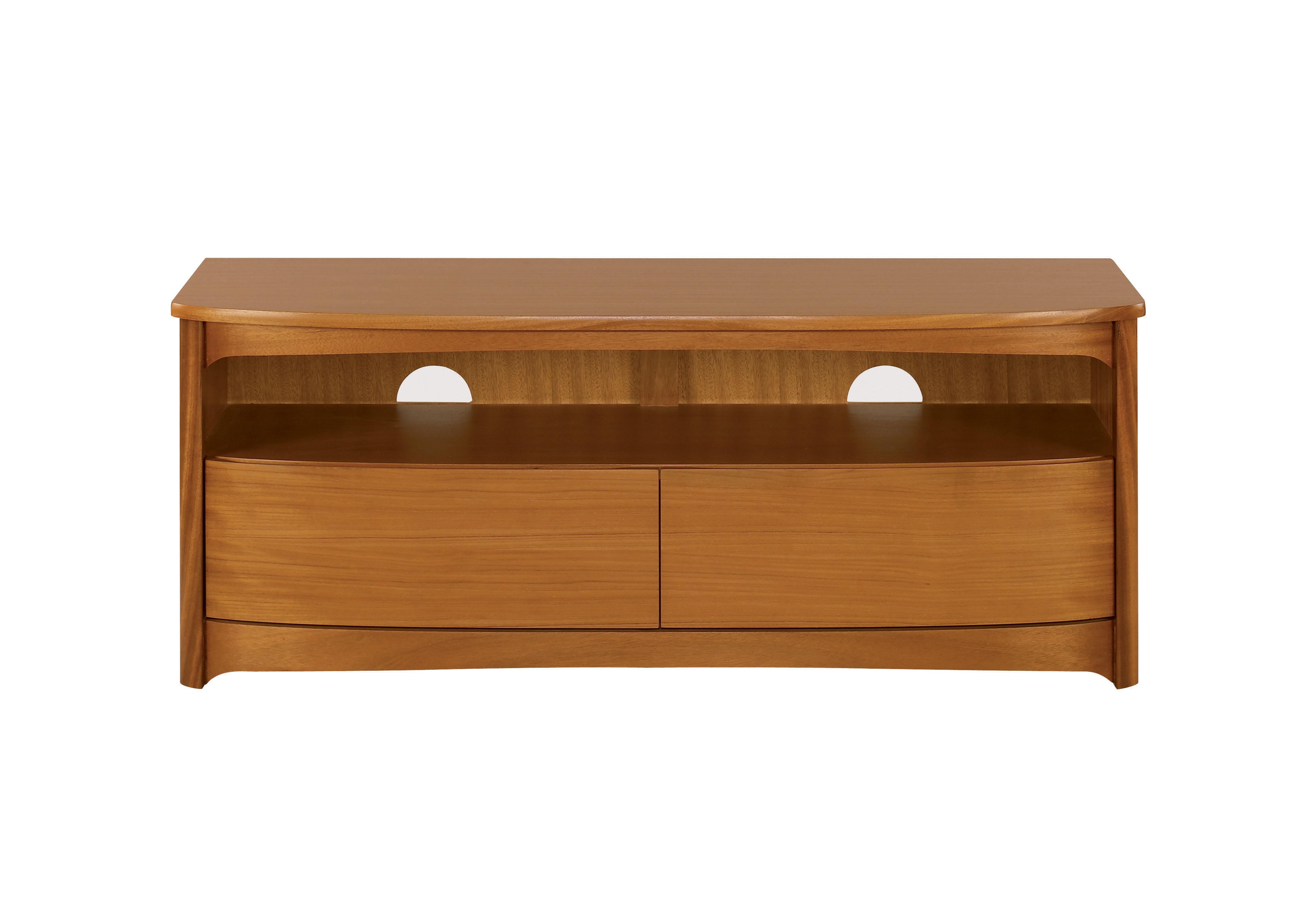 Teak corner deals tv unit