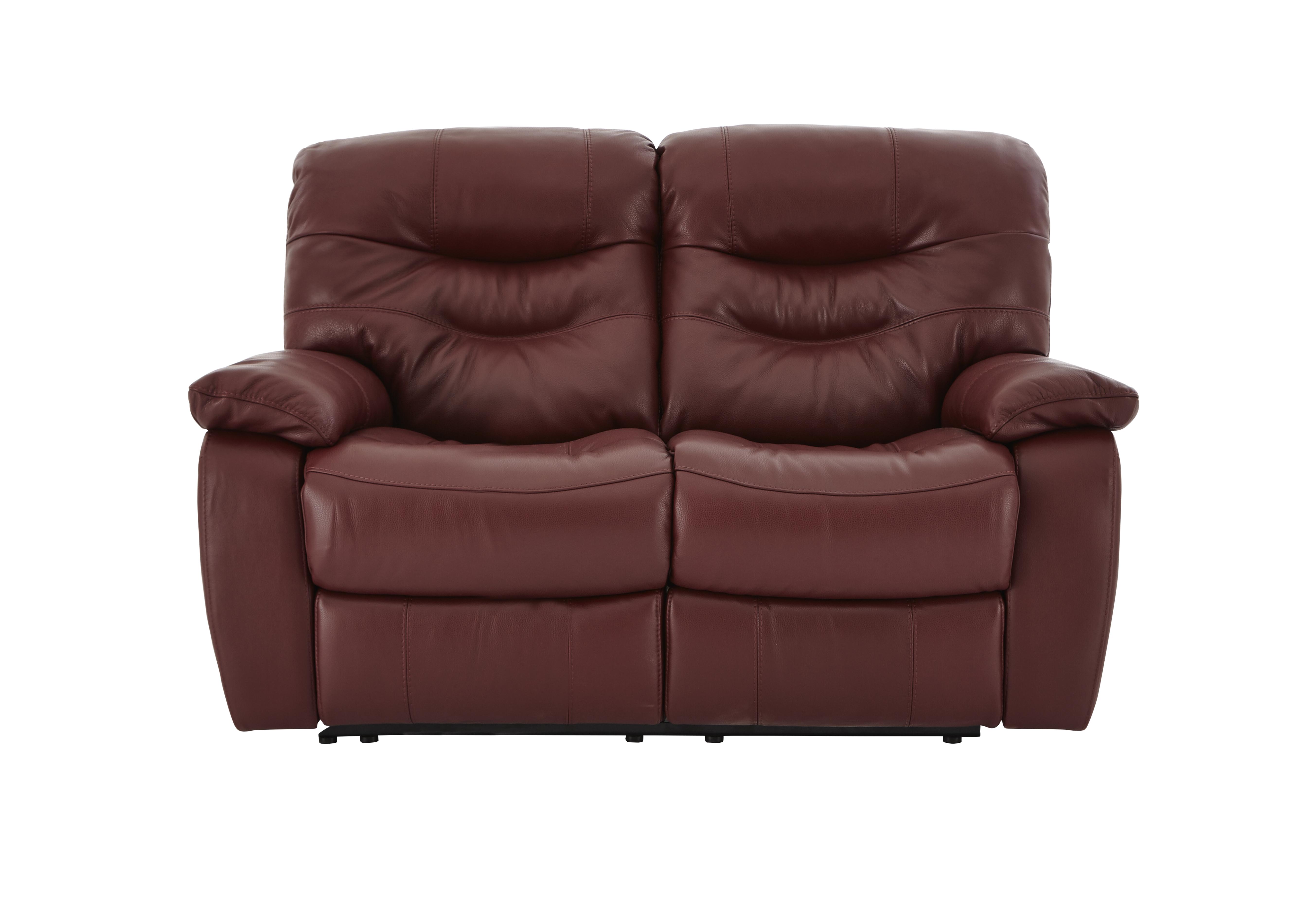 Relax Station Cozy 2 Seater Leather Recliner Sofa World of Leather