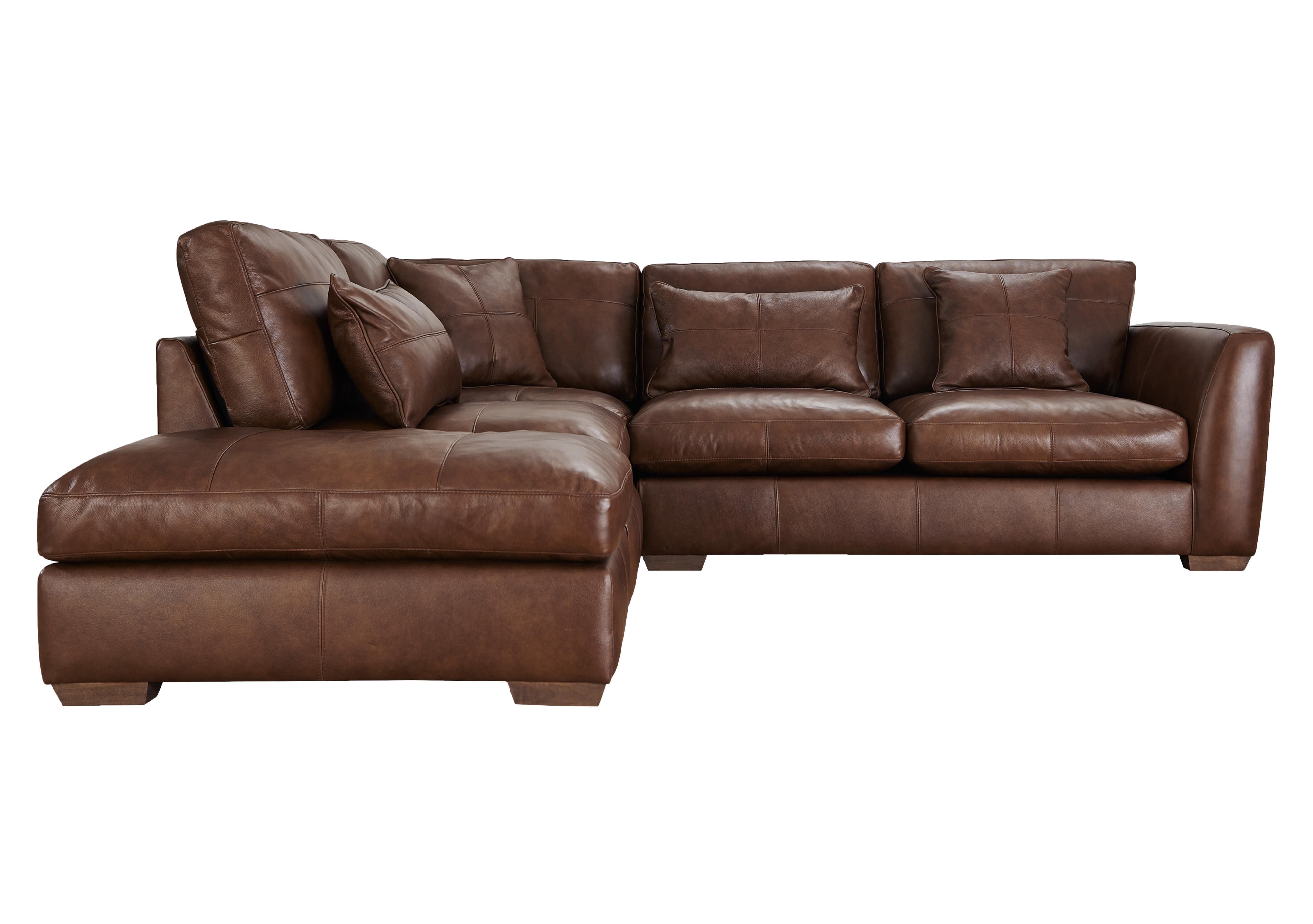 Savannah Leather Corner Sofa Furniture Village