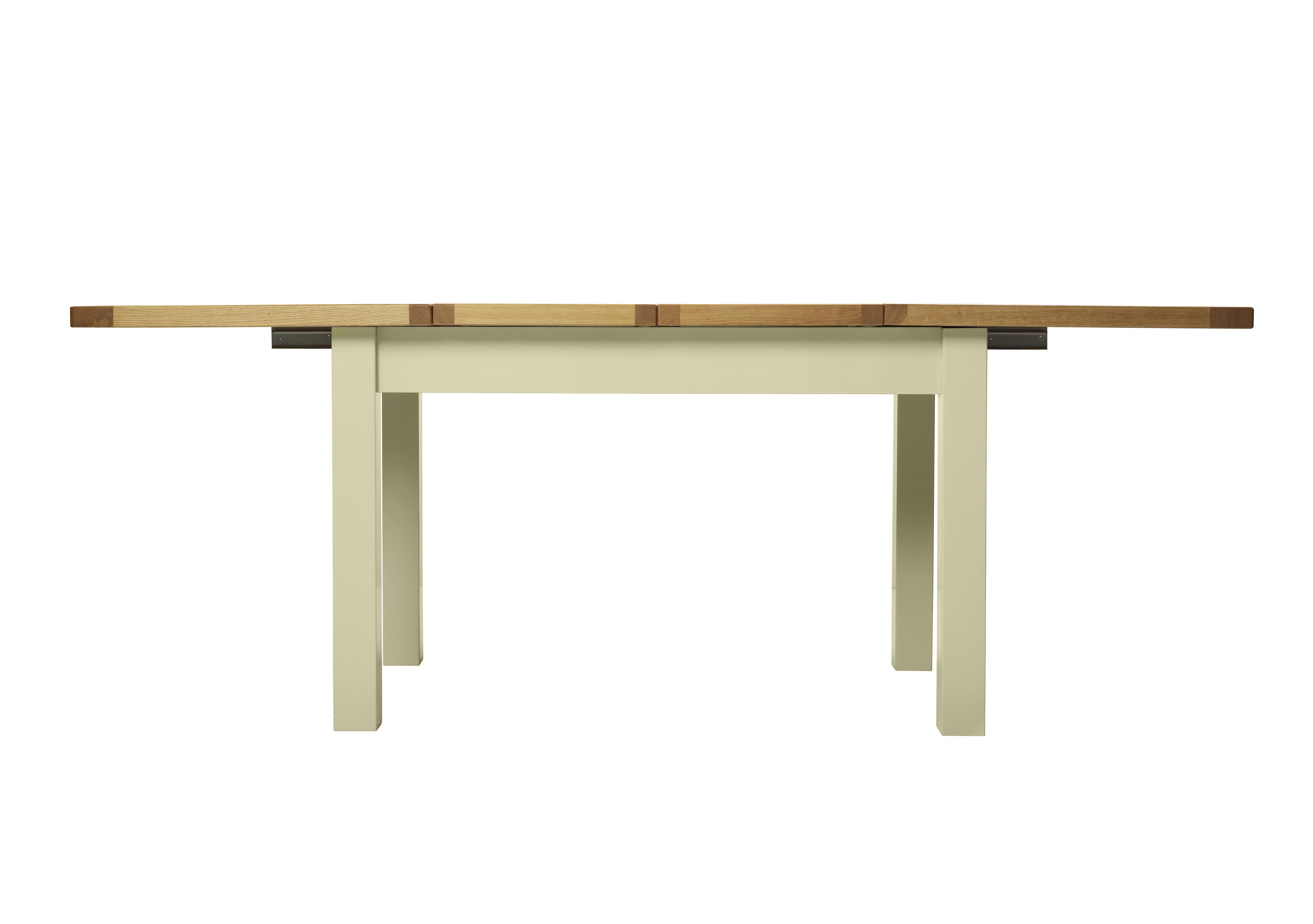 Bordeaux Painted Large Extending Oak Dining Table Furniture Village