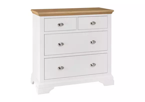 Small cream deals chest of drawers