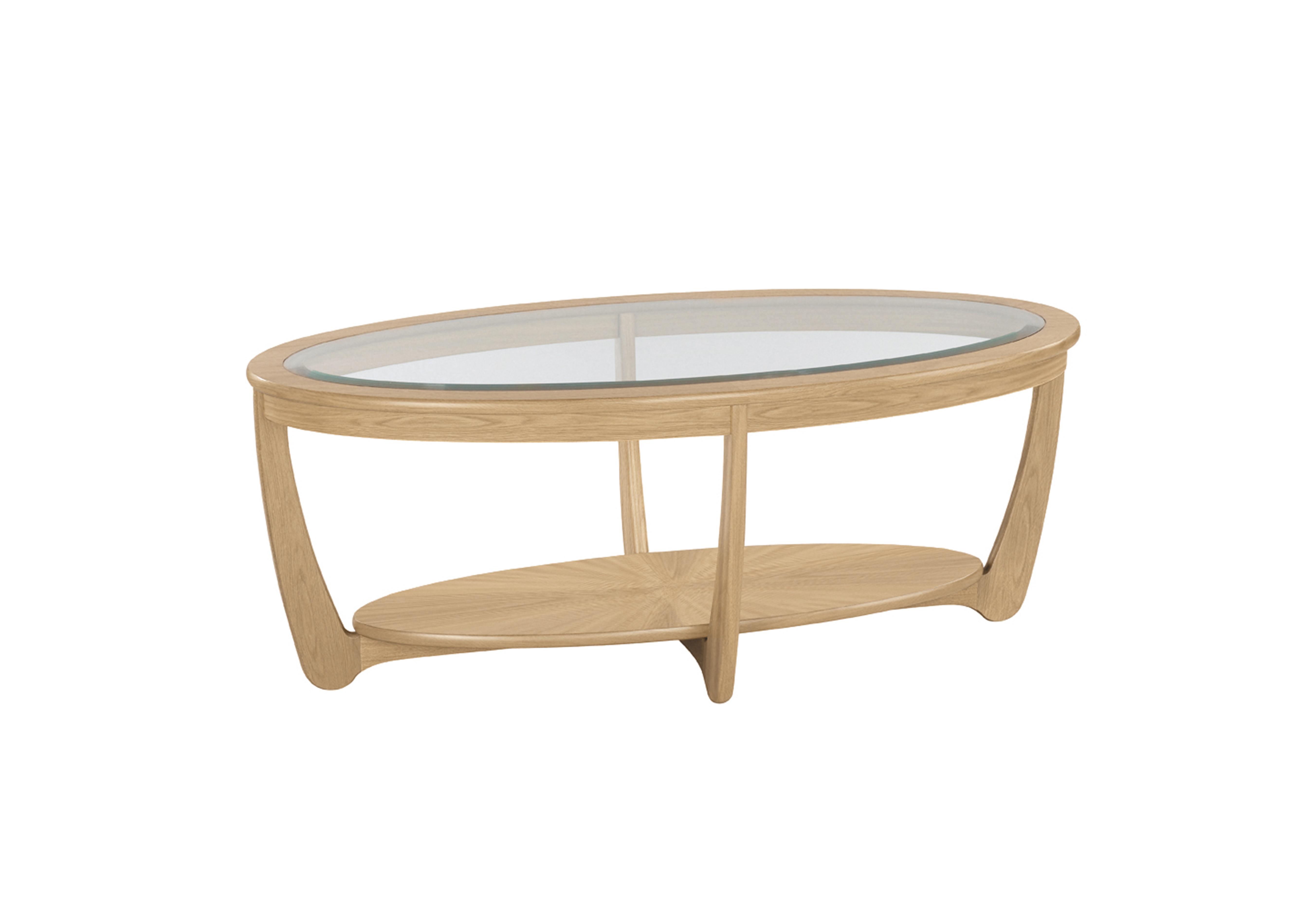 Glass and light wood coffee deals table