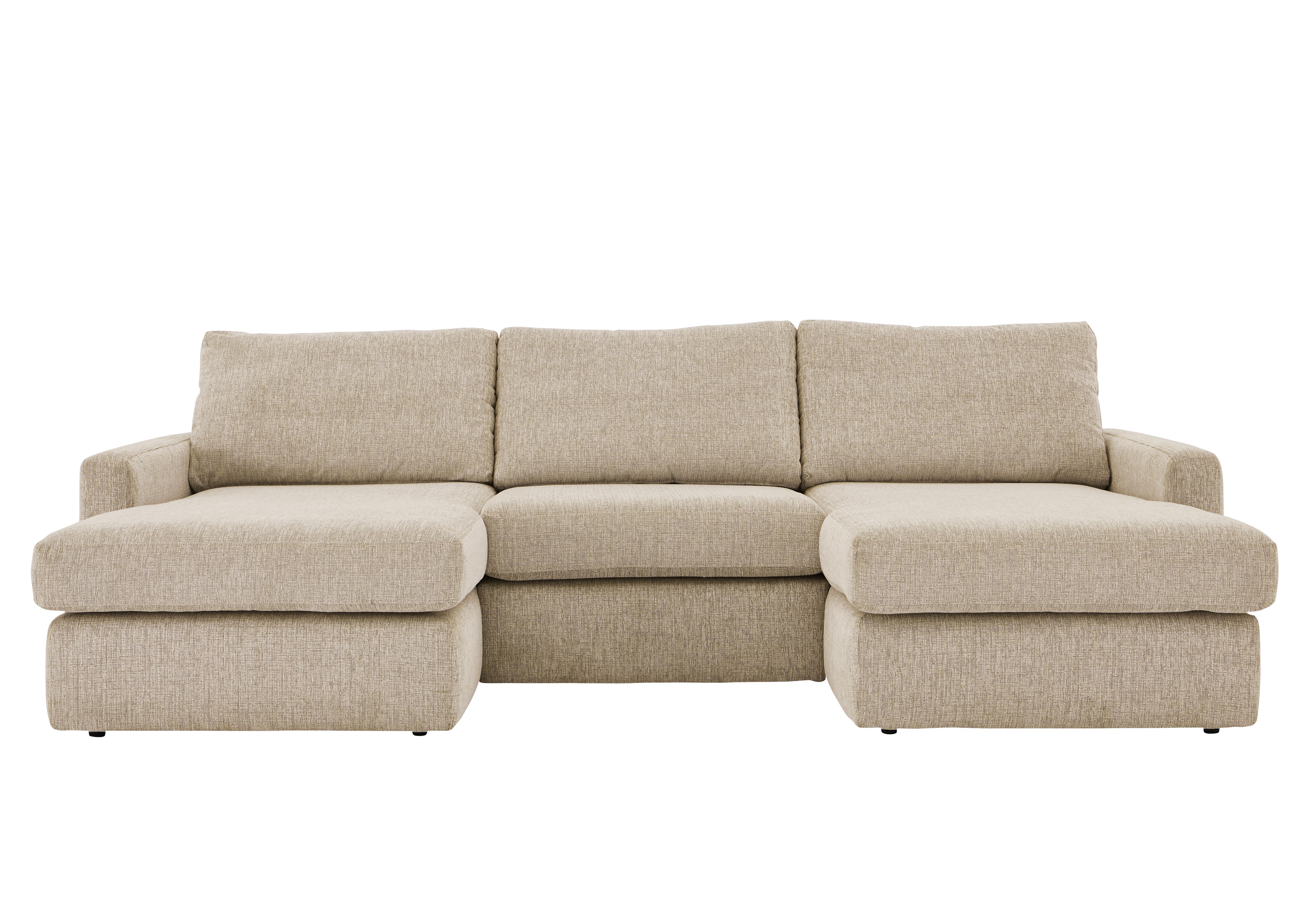 Double deals chaise sofa