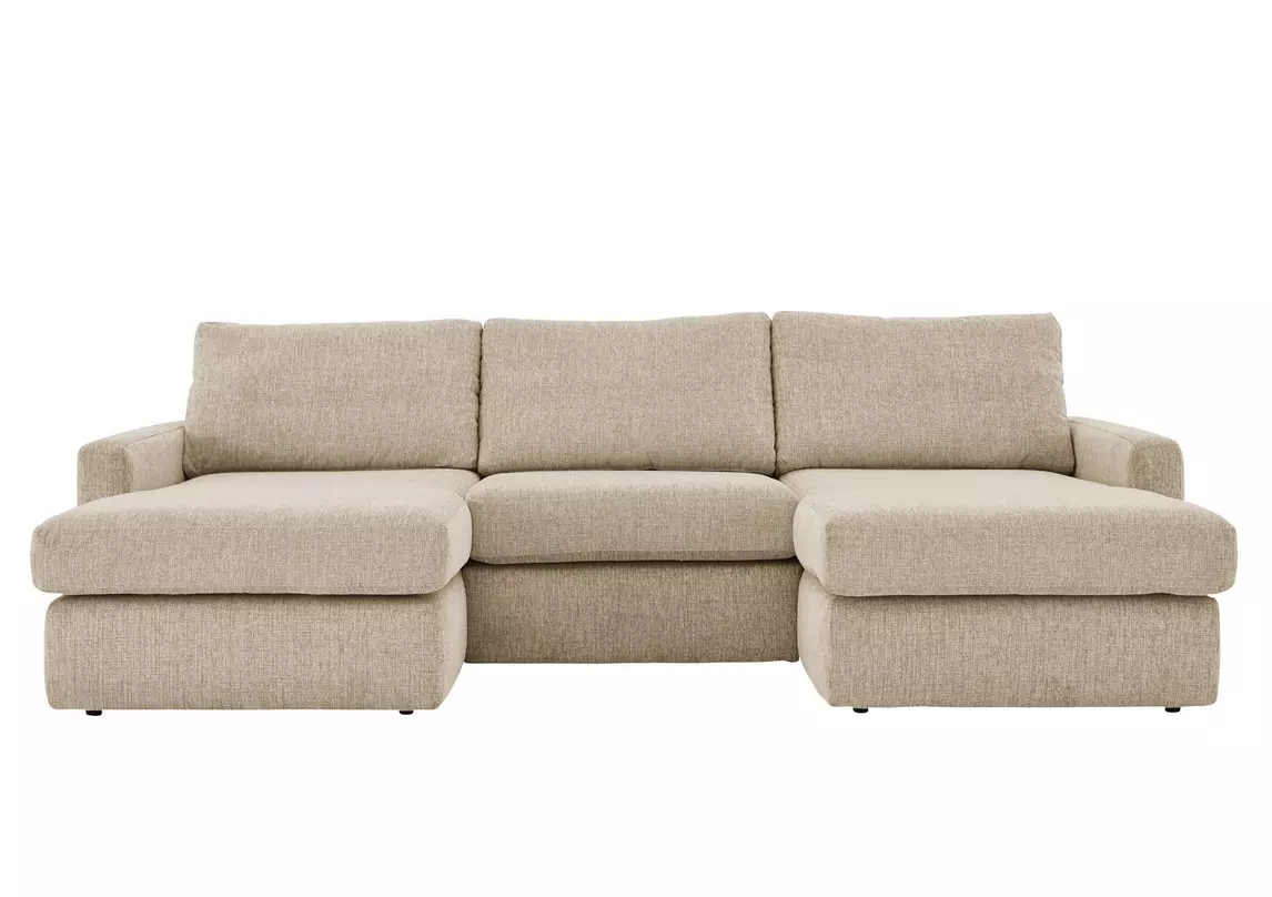 Double deals chaise sofas