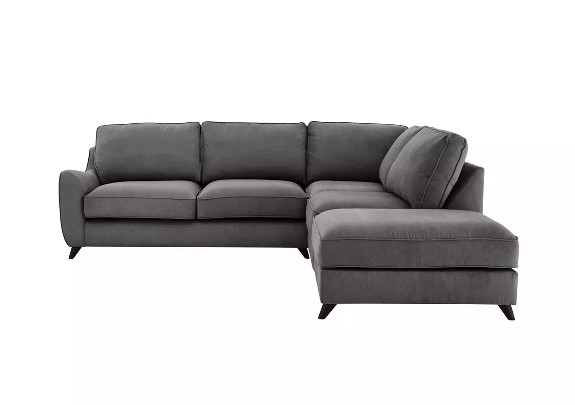 Carrara Fabric Corner Chaise Sofa Furniture Village