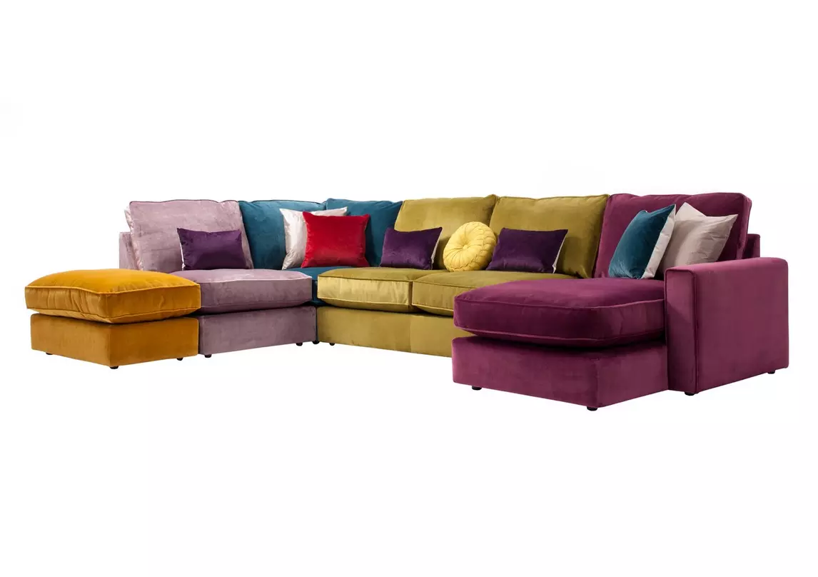 L shaped clearance sofa furniture village